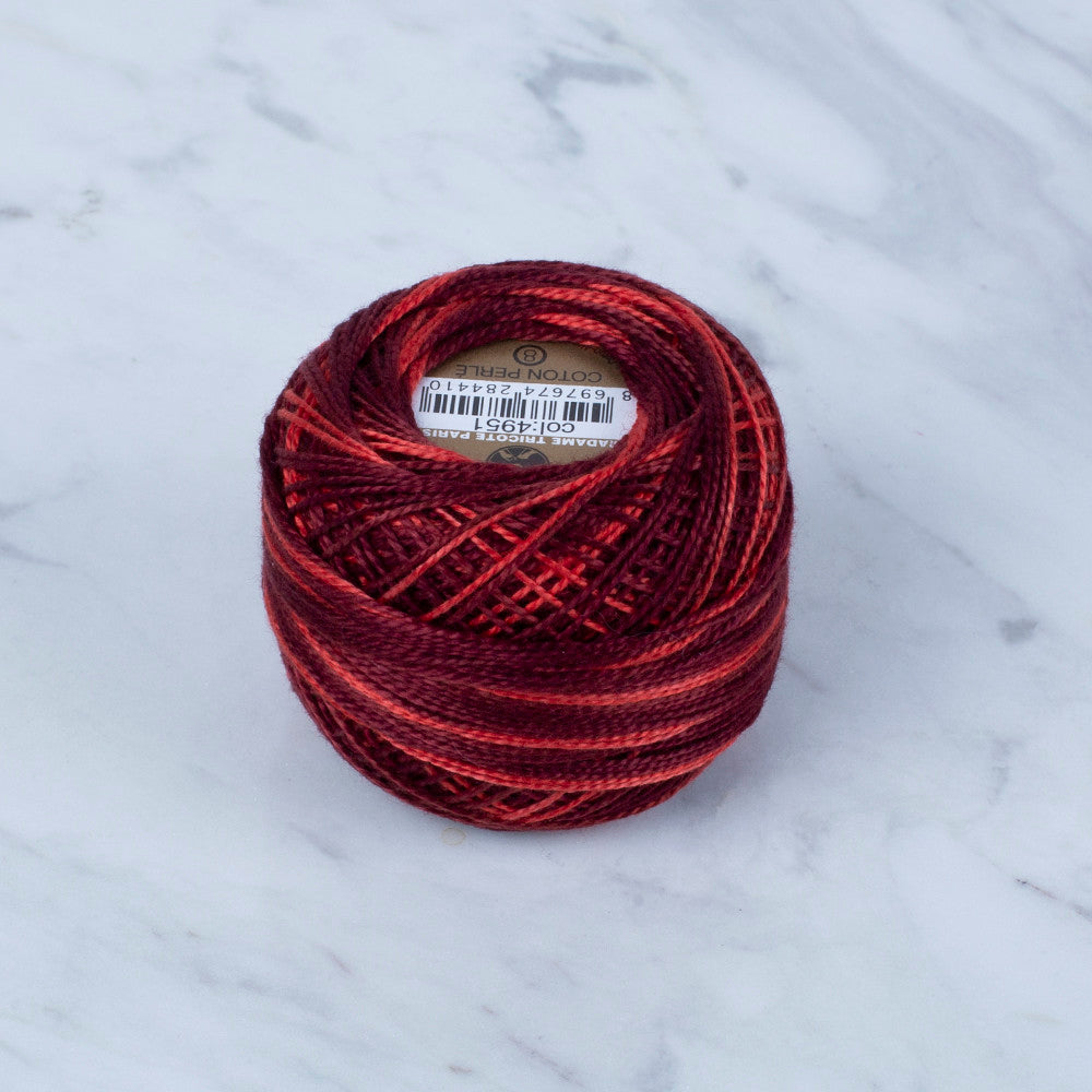 Örenbayan Koton Perle No: 8 Ebruli Nakış İpliği - 4951